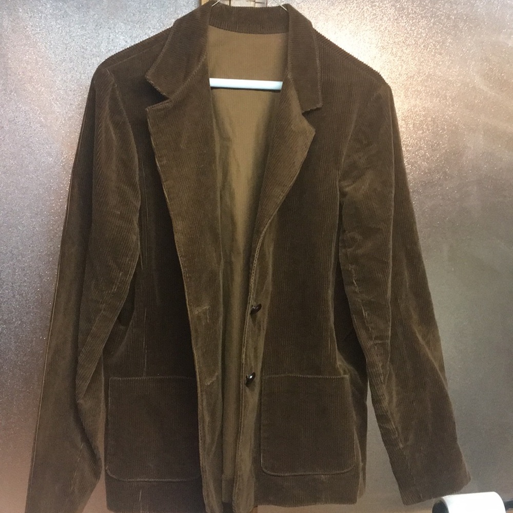 Sears corduroy jacket brown